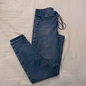 SOLD AE Jeggings with Lace-Up Design Front